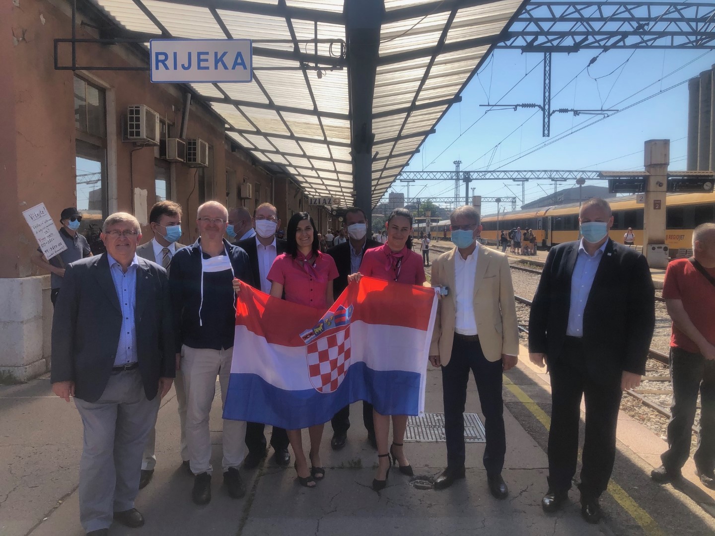 Prvi vlak RegioJeta stigao iz Praga u Rijeku s više od 500 putnika